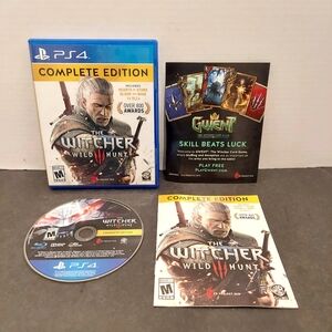 The Witcher 3 Wild Hunt Complete Edition PS4 Playstation 4 Game The Witcher III